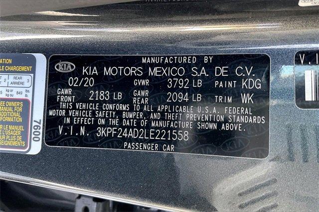 2020 Kia Forte Vehicle Photo in INDEPENDENCE, MO 64055-1314