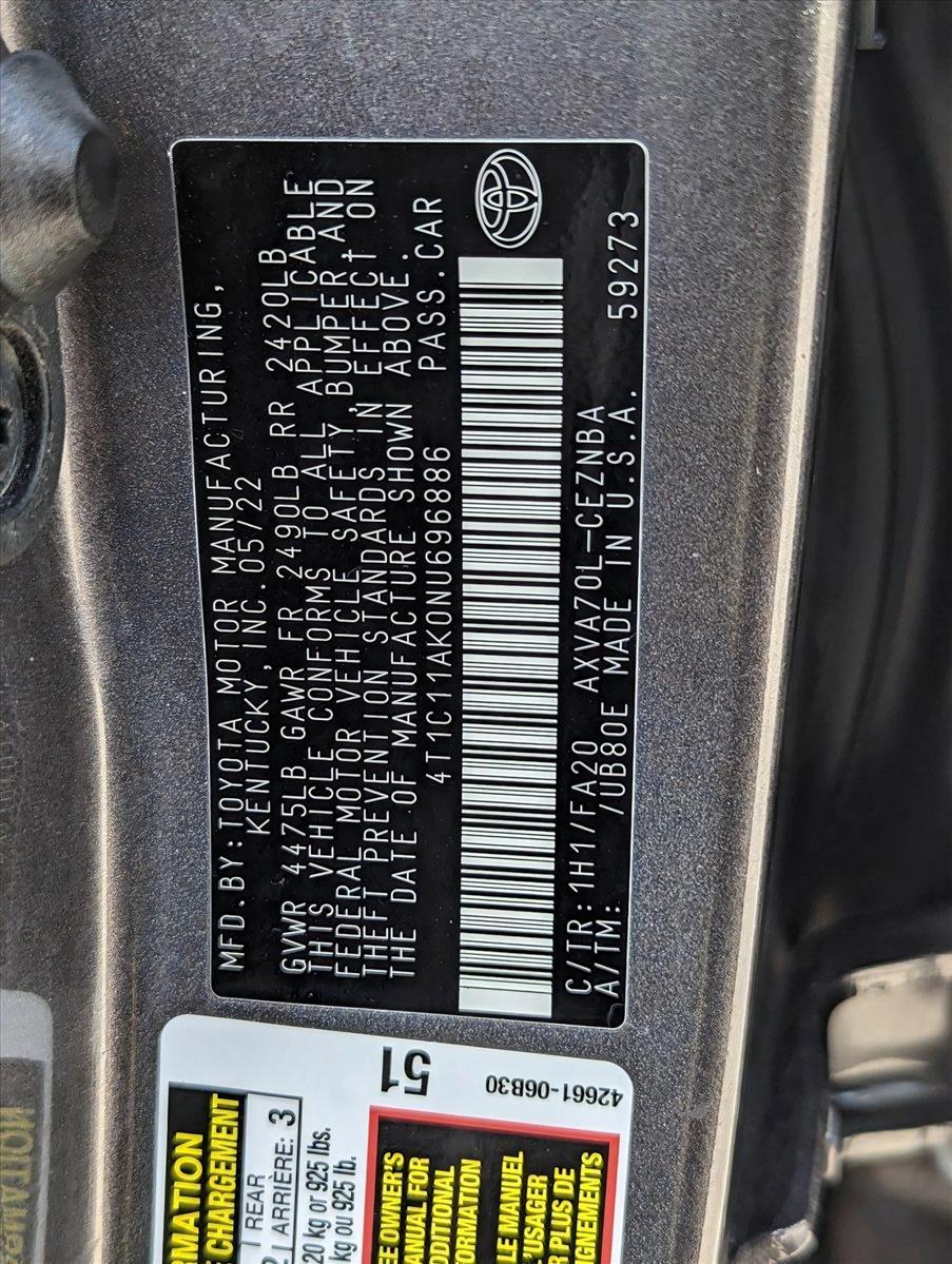 2022 Toyota Camry Vehicle Photo in Spokane Valley, WA 99212