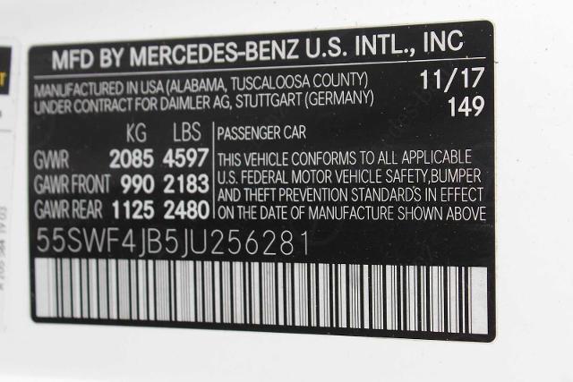 2018 Mercedes-Benz C-Class Vehicle Photo in HOUSTON, TX 77090
