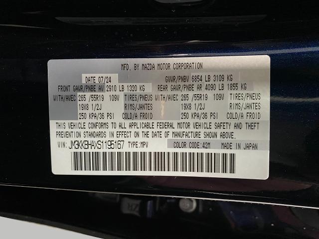 2025 Mazda CX-90 PHEV Vehicle Photo in Appleton, WI 54913