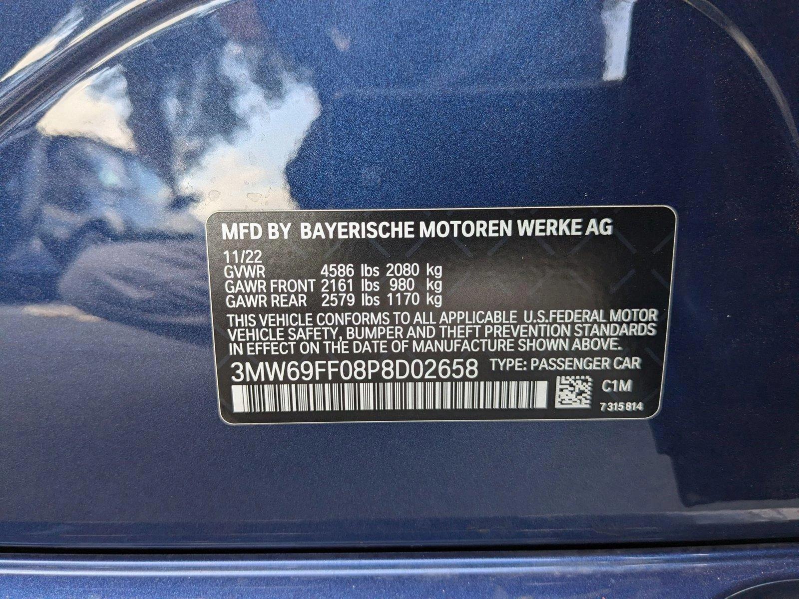 2023 BMW 330i Vehicle Photo in Sanford, FL 32771