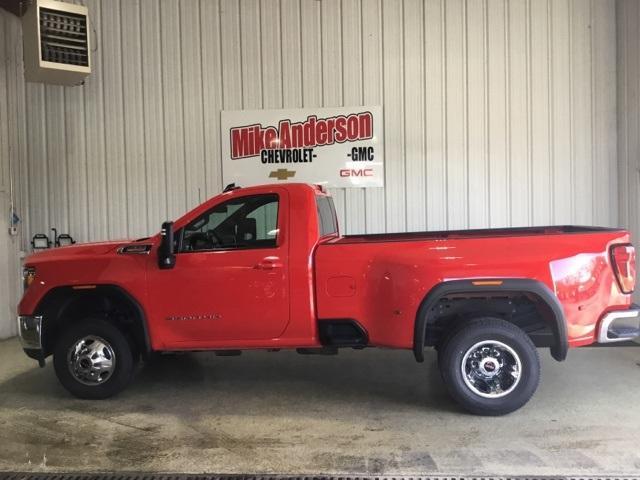 Used 2023 GMC Sierra 3500HD SLE with VIN 1GT38REY5PF234571 for sale in Logansport, IN