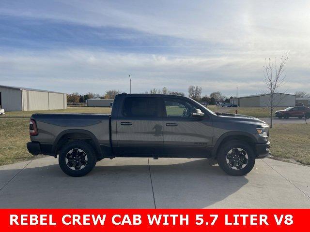 Used 2019 RAM Ram 1500 Pickup Rebel with VIN 1C6SRFLT8KN533945 for sale in Beresford, SD