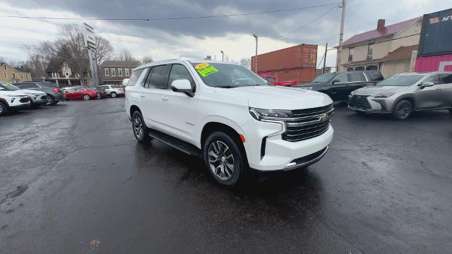 Used 2021 Chevrolet Tahoe LT with VIN 1GNSKNKD3MR166103 for sale in Eaton, OH