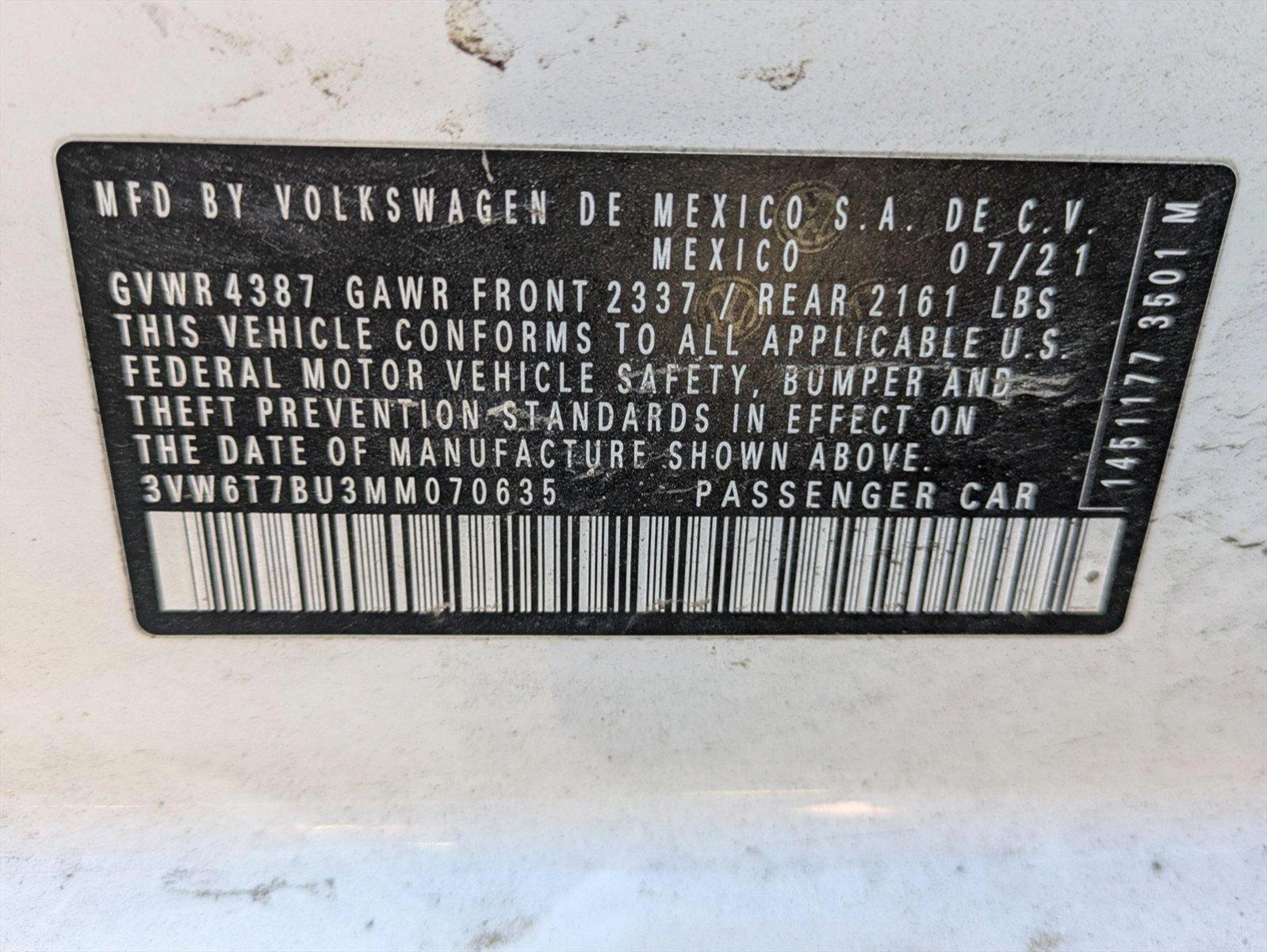 2021 Volkswagen Jetta GLI Vehicle Photo in Corpus Christi, TX 78415