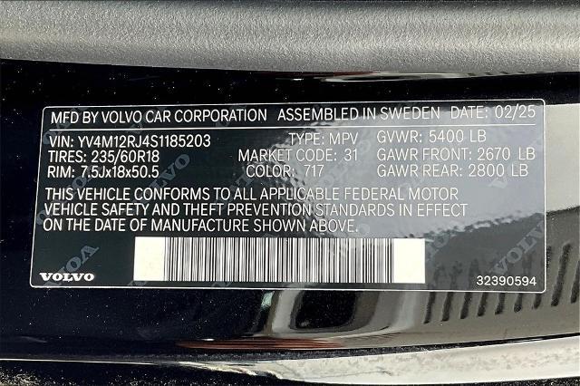 2025 Volvo XC60 Vehicle Photo in Grapevine, TX 76051