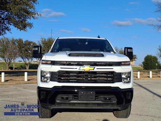 Certified 2024 Chevrolet Silverado 2500HD Custom with VIN 1GC5YME77RF391718 for sale in Denton, TX