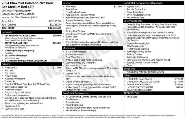 2024 Chevrolet Colorado Vehicle Photo in DANBURY, CT 06810-5034
