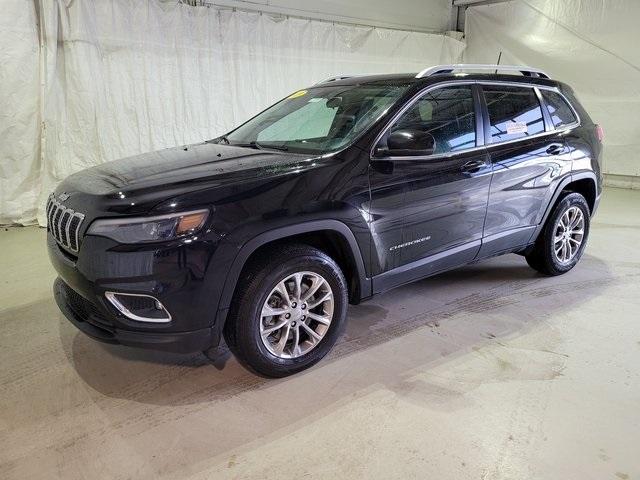 Used 2019 Jeep Cherokee Latitude Plus with VIN 1C4PJMLB5KD257683 for sale in Pinconning, MI