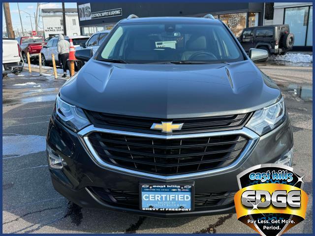 Certified 2021 Chevrolet Equinox LT with VIN 2GNAXUEV4M6163699 for sale in Freeport, NY