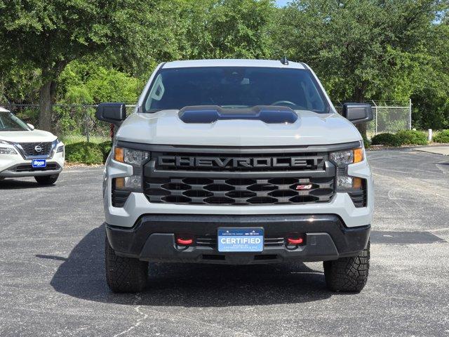 Certified 2024 Chevrolet Silverado 1500 Custom with VIN 3GCPDCEK5RG226302 for sale in Decatur, TX