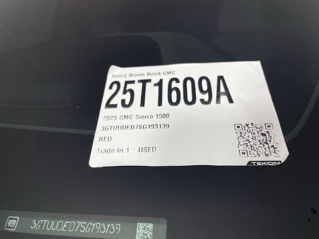 2025 GMC Sierra 1500 Vehicle Photo in GILBERT, AZ 85297-0402