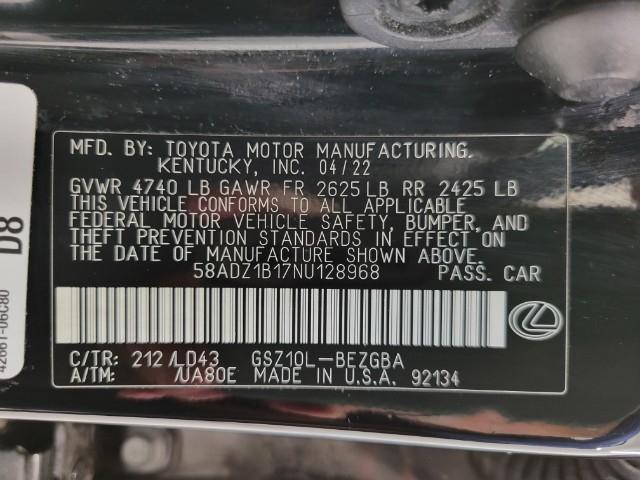2022 Lexus ES 350 Vehicle Photo in Oshkosh, WI 54904