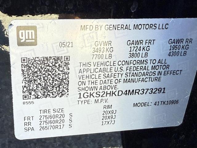2021 GMC Yukon XL Vehicle Photo in COLUMBIA, MO 65203-3903