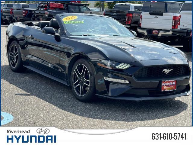 Used 2020 Ford Mustang EcoBoost Premium with VIN 1FATP8UH7L5115330 for sale in Riverhead, NY