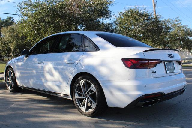 2024 Audi A4 Sedan Vehicle Photo in HOUSTON, TX 77090