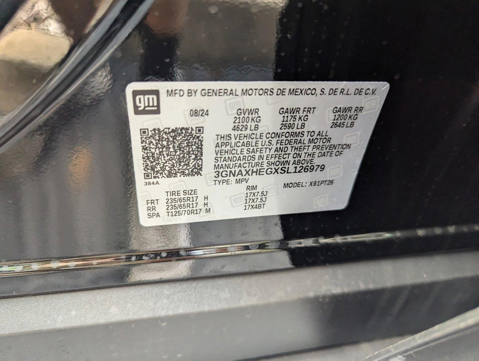 2025 Chevrolet Equinox Vehicle Photo in ORLANDO, FL 32812-3021