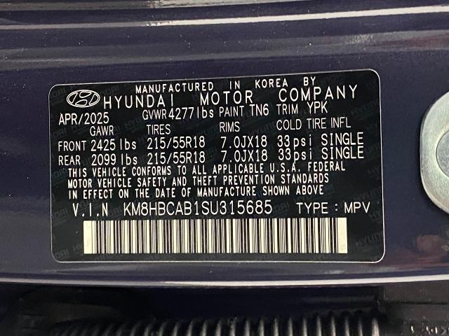 2025 Hyundai KONA Vehicle Photo in Appleton, WI 54913