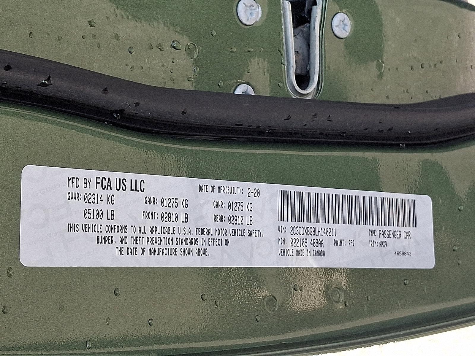 2020 Dodge Charger Vehicle Photo in Harrisburg, PA 17111-1033