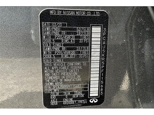 2023 INFINITI QX55 Vehicle Photo in San Antonio, TX 78230