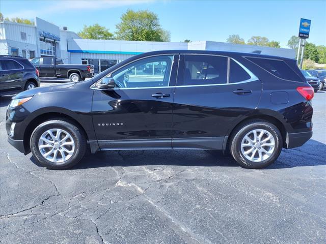 Used 2020 Chevrolet Equinox LT with VIN 3GNAXUEVXLL184518 for sale in Marion, IN