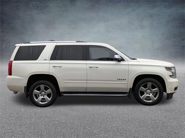 Used 2015 Chevrolet Tahoe LTZ with VIN 1GNSKCKCXFR123392 for sale in Fox Lake, IL