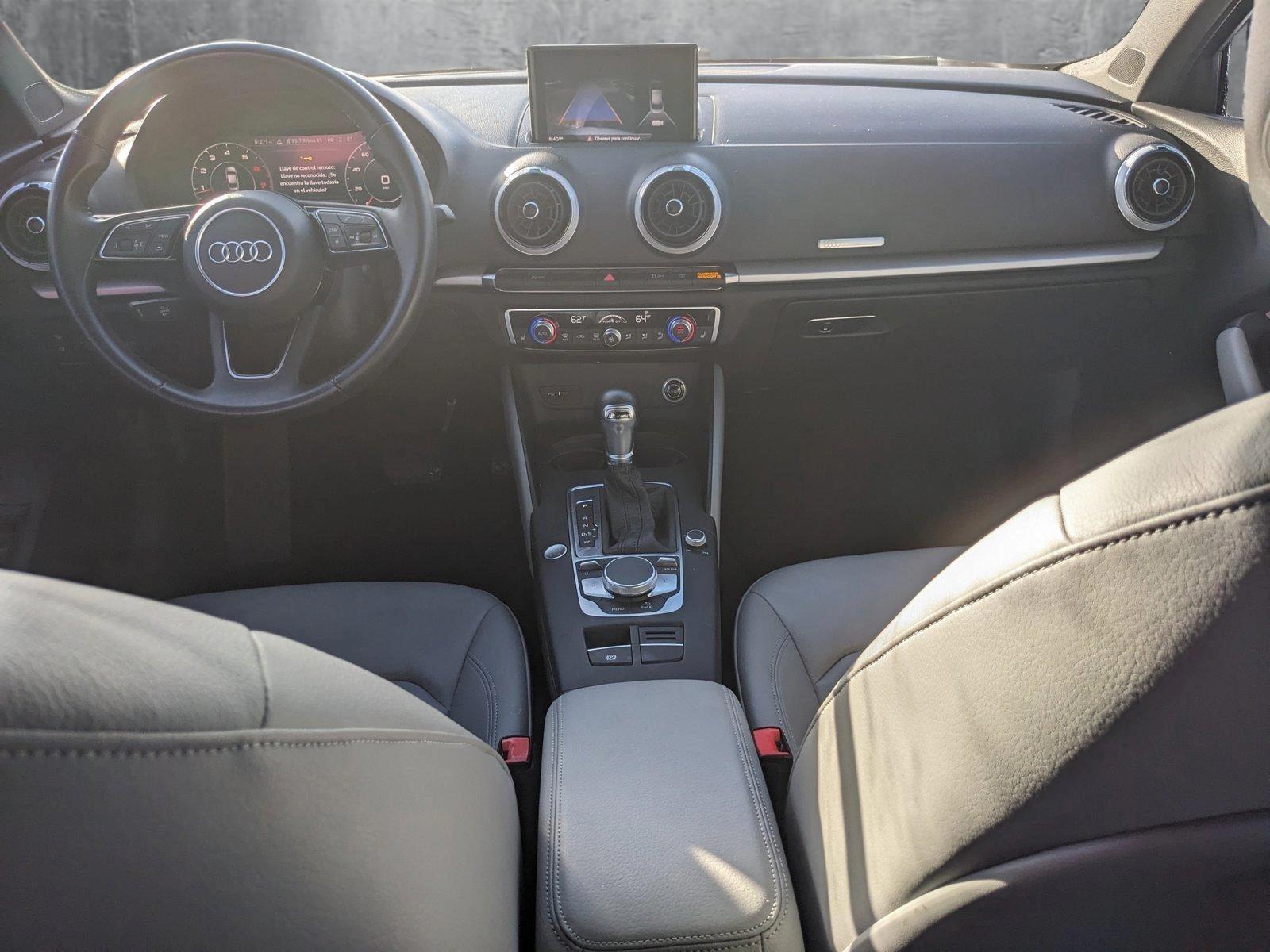 2018 Audi A3 Sedan Vehicle Photo in MIAMI, FL 33172-3015