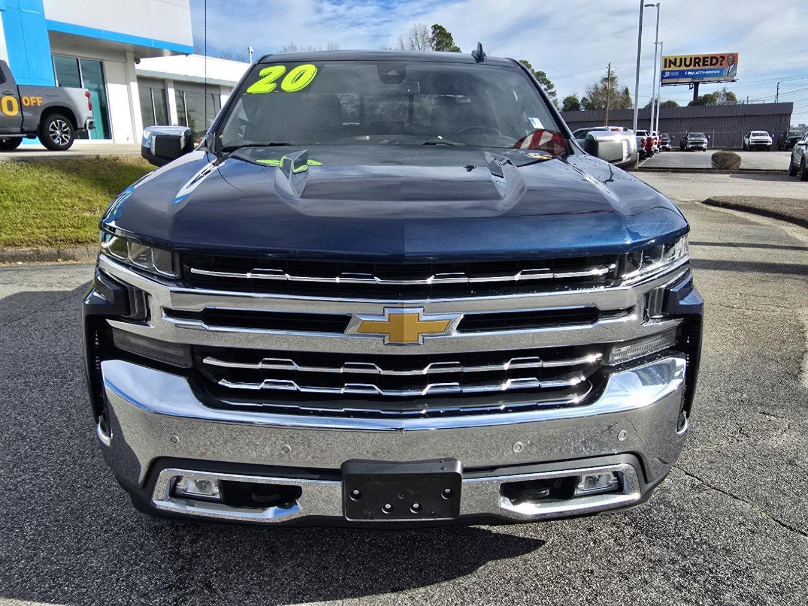 Used 2020 Chevrolet Silverado 1500 LTZ with VIN 3GCUYGED8LG307494 for sale in Augusta, GA