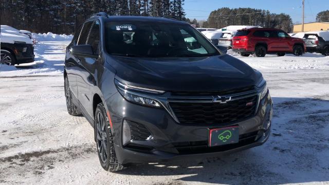 Used 2022 Chevrolet Equinox RS with VIN 2GNAXWEV8N6123817 for sale in Hermantown, Minnesota