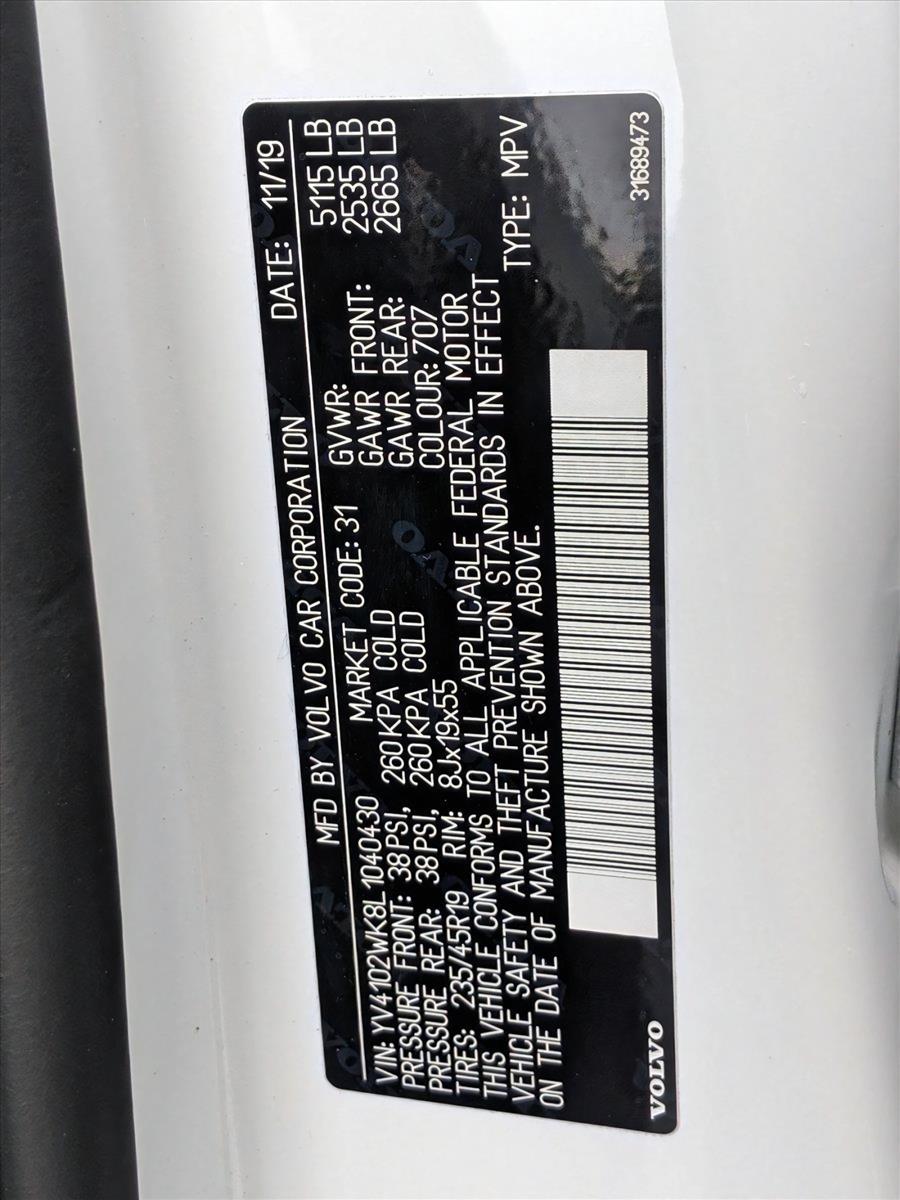 2020 Volvo V60 Cross Country Vehicle Photo in Cockeysville, MD 21030
