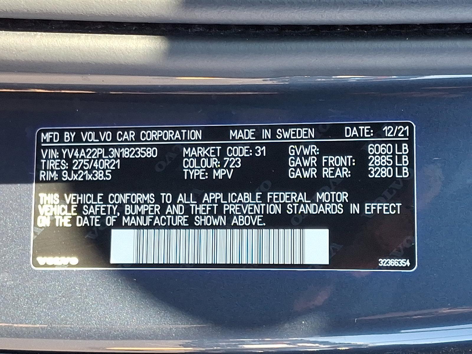 2022 Volvo XC90 Vehicle Photo in Trevose, PA 19053