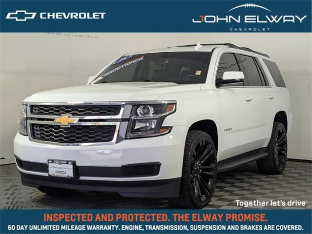 2018 Chevrolet Tahoe Vehicle Photo in ENGLEWOOD, CO 80113-6708