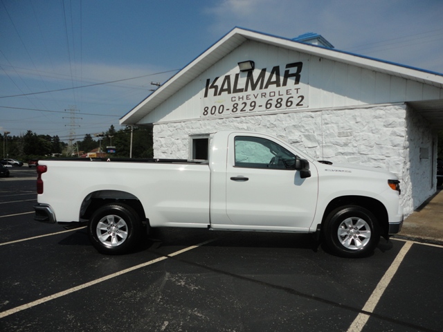 Used 2023 Chevrolet Silverado 1500 Work Truck with VIN 3GCNAAED9PG322016 for sale in Leechburg, PA