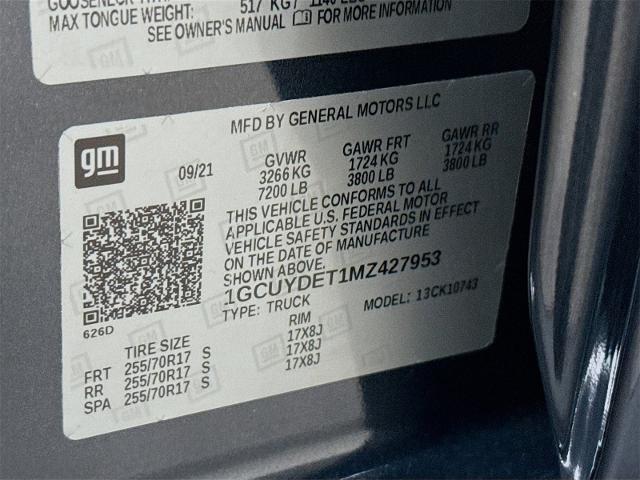 2021 Chevrolet Silverado 1500 Vehicle Photo in EVERETT, WA 98203-5662