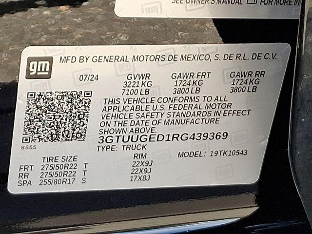 2024 GMC Sierra 1500 Vehicle Photo in DANBURY, CT 06810-5034