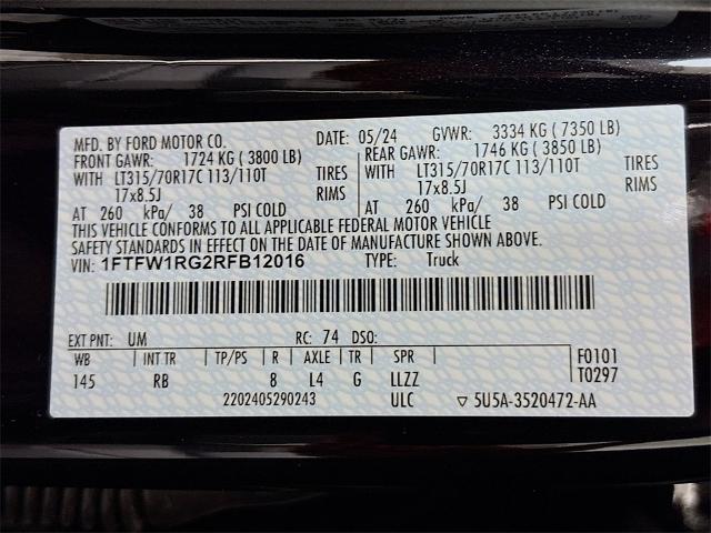 2024 Ford F-150 Vehicle Photo in PUYALLUP, WA 98371-4149