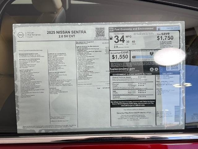 2025 Nissan Sentra Vehicle Photo in Tulsa, OK 74129
