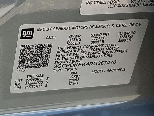 2024 Chevrolet Silverado 1500 Vehicle Photo in DANBURY, CT 06810-5034