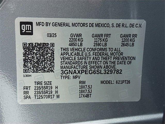 2025 Chevrolet Equinox Vehicle Photo in PUYALLUP, WA 98371-4149
