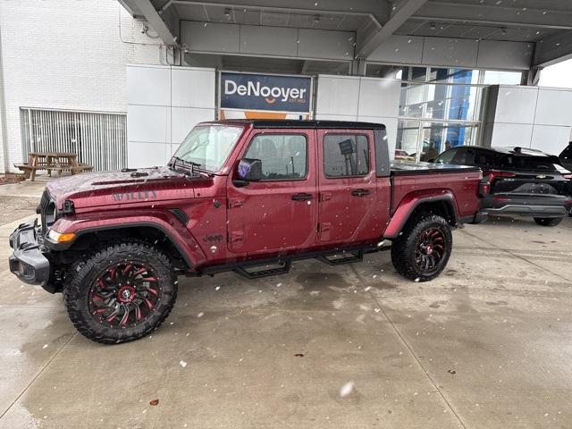 Used 2021 Jeep Gladiator WILLYS with VIN 1C6HJTAG0ML584716 for sale in Holland, MI