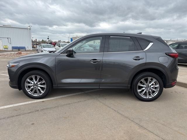 Used 2021 Mazda CX-5 Grand Touring with VIN JM3KFBDMXM1421537 for sale in Wichita, KS