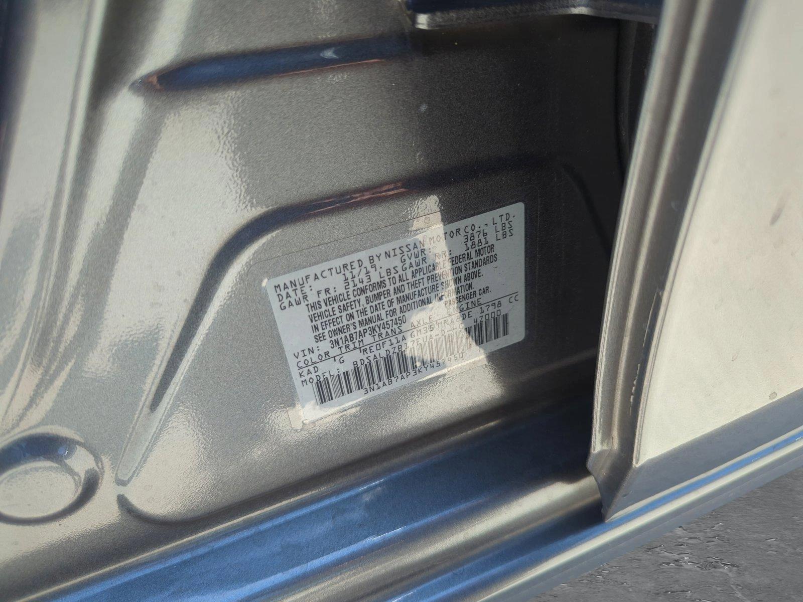 2019 Nissan Sentra Vehicle Photo in Pembroke Pines, FL 33027