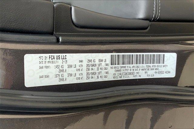 2019 Jeep Grand Cherokee Vehicle Photo in TOPEKA, KS 66609-0000