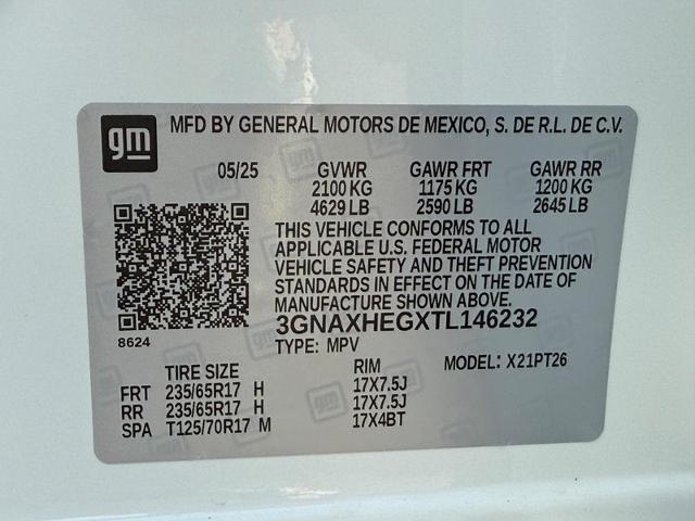 2026 Chevrolet Equinox Vehicle Photo in COLUMBIA, MO 65203-3903