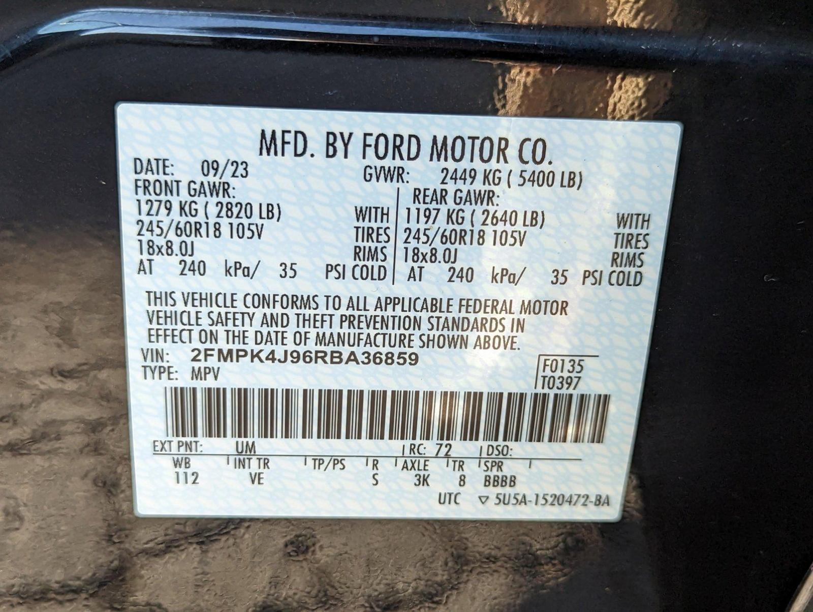 2024 Ford Edge Vehicle Photo in Spokane Valley, WA 99212