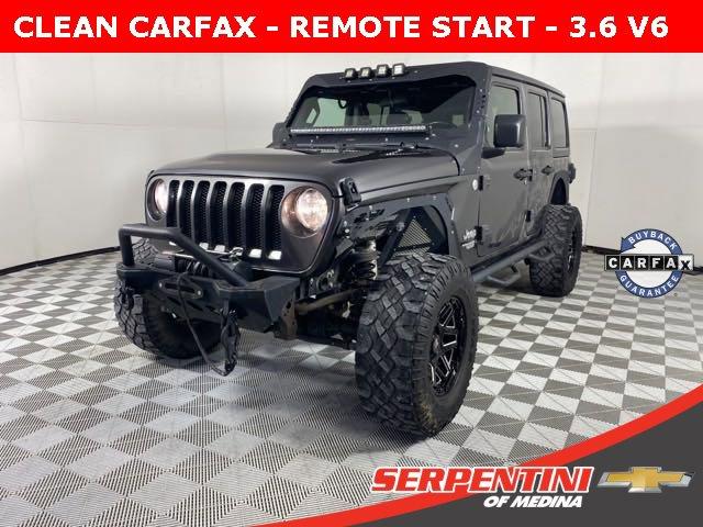 2018 Jeep Wrangler Unlimited Vehicle Photo in MEDINA, OH 44256-9001