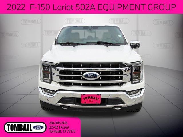 Used 2022 Ford F-150 Lariat with VIN 1FTFW1E80NFB66293 for sale in Tomball, TX