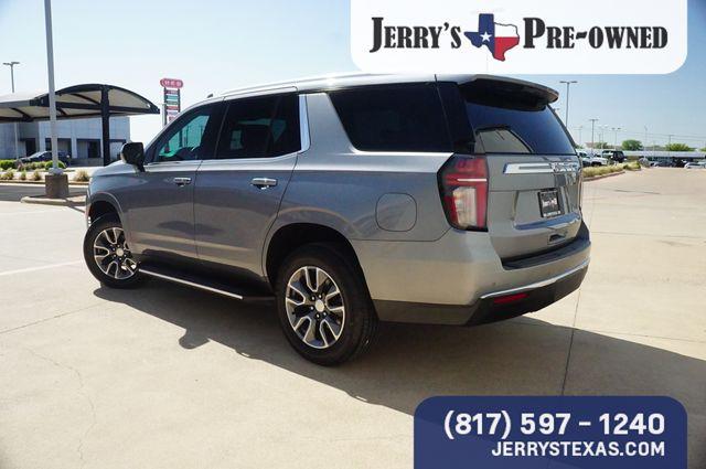 Used 2021 Chevrolet Tahoe LT with VIN 1GNSKNKD6MR484801 for sale in Weatherford, TX