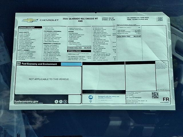 2025 Chevrolet Silverado 3500 HD Chassis Cab Vehicle Photo in DANBURY, CT 06810-5034
