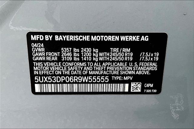 2024 BMW X3 xDrive30i Vehicle Photo in San Antonio, TX 78230
